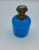 19th Century French Opaline Glass Perfume Bottle with Miniature Top For Sale - Image 5 of 9
