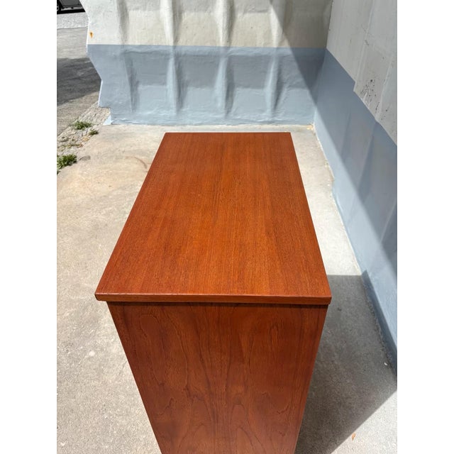 Mid-Century Teak Highboard by FDB Møbler, 1960s For Sale - Image 6 of 9