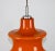 Mid-Century Orange Glass Pendant Lamp, 1970s For Sale - Image 10 of 18