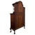 19th Century Antique Queen Anne Walnut Display Cabinet For Sale - Image 10 of 13
