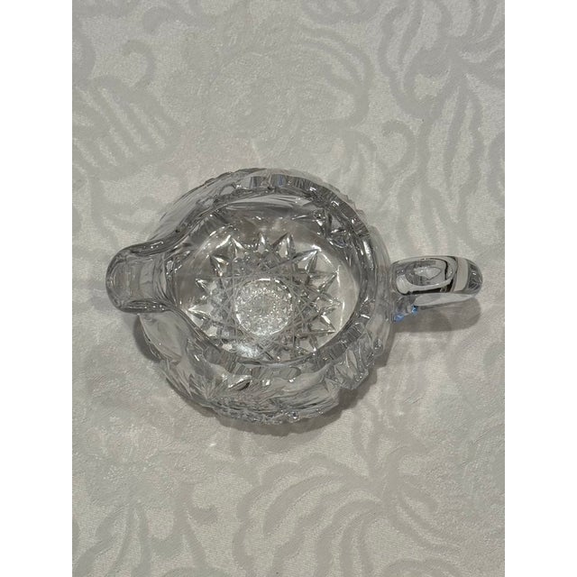 Late 19th Century American Brilliant Period Creamer and Sugar Set - 3 Pieces For Sale - Image 12 of 14