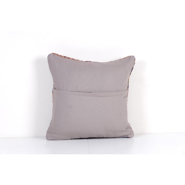 Turkish Wool Cushion Cover For Sale - Image 4 of 4