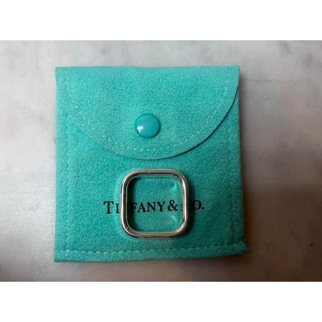 Tiffany & Co. Sterling Silver 1837 Square Ring 11.34g, Size 8.5 For Sale - Image 6 of 7