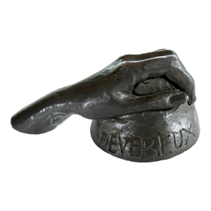 Robert Graham Deveruex Hand Sculpture 1982 Signed