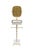 This very unusual mid century modern signed Italian tall swivel mirror stand by Mingazzi has brass metal trim, gold leaf...