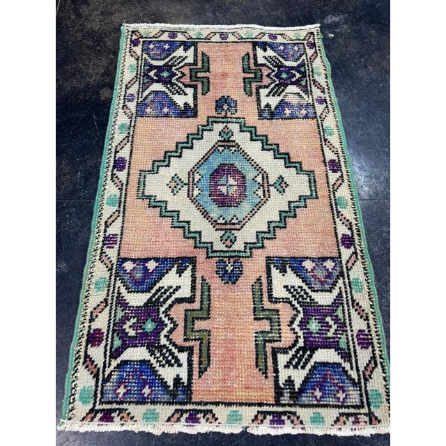 Contemporary Turkish Yastik Rug 1'9" x 3' For Sale - Image 3 of 5
