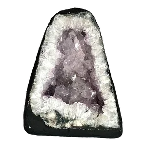 Large Vintage Standing Quartz Crystal Geode