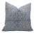 Handmade Block Print Cushion Cover 26x26 Inch - Tulsi Buti For Sale