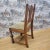 American Vintage American Hardwood Dining Table and Chairs - Set of 5 For Sale - Image 3 of 11