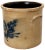 A Really is a Great Looking Antique American Primitive Stoneware Storage Crock. Circa Late 19th Century. Large 4 Gallon...
