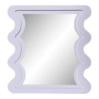 Fleur Home Carnival Mystic Rectangle Mirror in Spring Iris, 30x40 For Sale