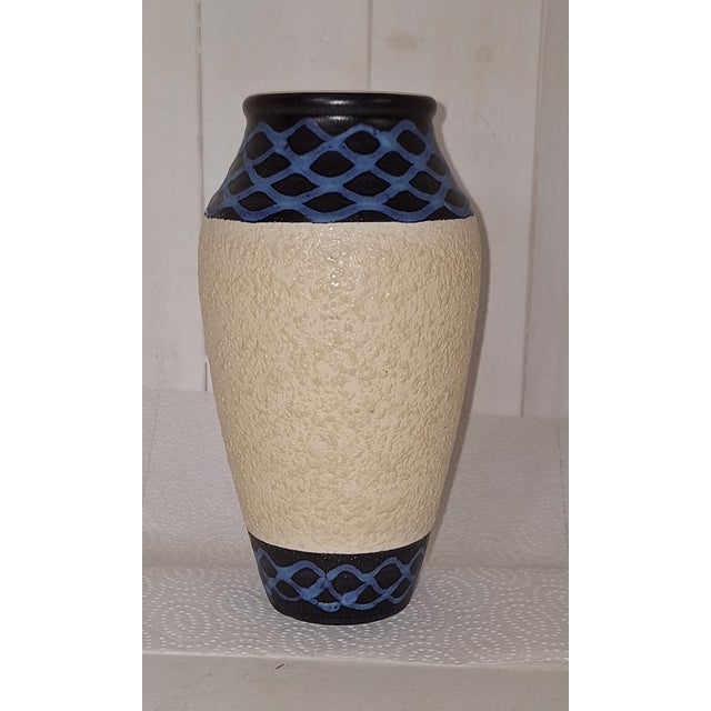 1960s Mid-Century German Ceramic Vase, 1960s For Sale - Image 5 of 5