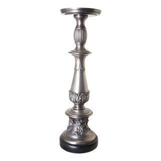 Large Neo-Renaissance Metal Table Lamp For Sale