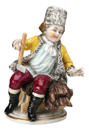 Antique German Figurine from Rudolstadt Porcelain