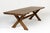 Late 19th/early 20th century english pine refectory table (provenance - charterhouse school) a large and impressive...