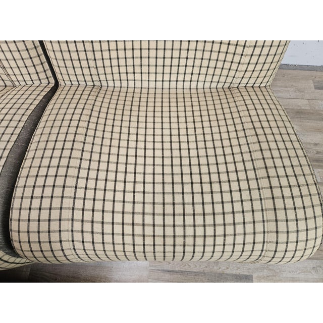 Modular Sofa in Checked Fabric, 1970, Set of 4 For Sale - Image 12 of 18