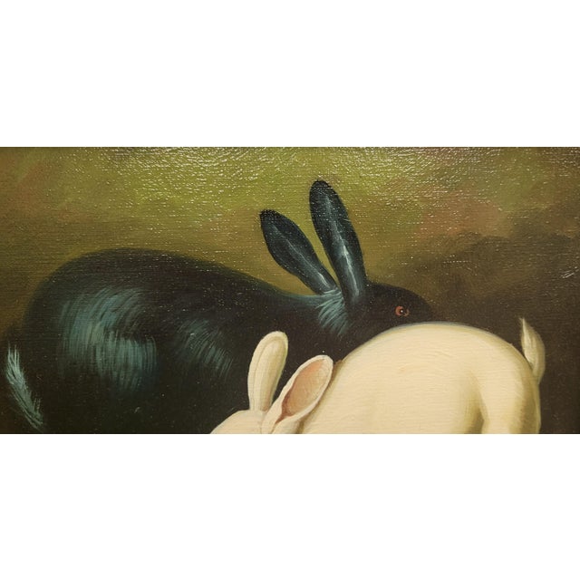 1980s 1980s Oil Painting After George Moreland by Chelsea House For Sale - Image 5 of 10