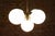 Metal Mid-Century Modern Chandelier in Chromed Steel and Opaline Glass, Czech, 1960s For Sale - Image 7 of 10
