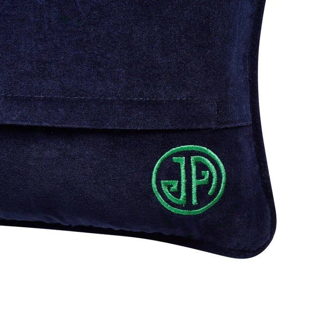 Jonathan Adler Honest Lawyer Needlepoint Pillow For Sale - Image 4 of 5