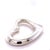 Contemporary Tiffany & Co. Sterling Silver Elsa Peretti Open Heart Baby Rattle 45.06g For Sale - Image 3 of 7