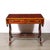 Edwardian Mahogany Writing Desk W/ Inlaid Exotic Wood Detailing & Bronze Pulls For Sale - Image 4 of 18