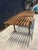 1960s 1960's Modernist Slatted Adjustable Bench For Sale - Image 5 of 10