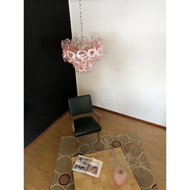 Vintage Italian Murano Chandelier, 1990s For Sale - Image 12 of 16