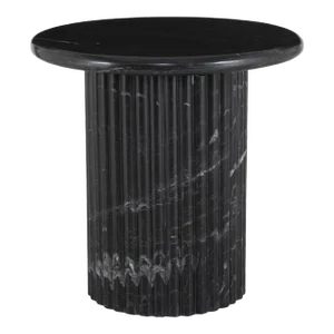Four Hands Oranda End Table - Black Marble
