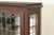 Charles Rohlfs Antique Arts & Crafts Carved Mahogany Sideboard or Bar Cabinet With Leaded Glass Doors, Circa 1900 For Sale - Image 9 of 15