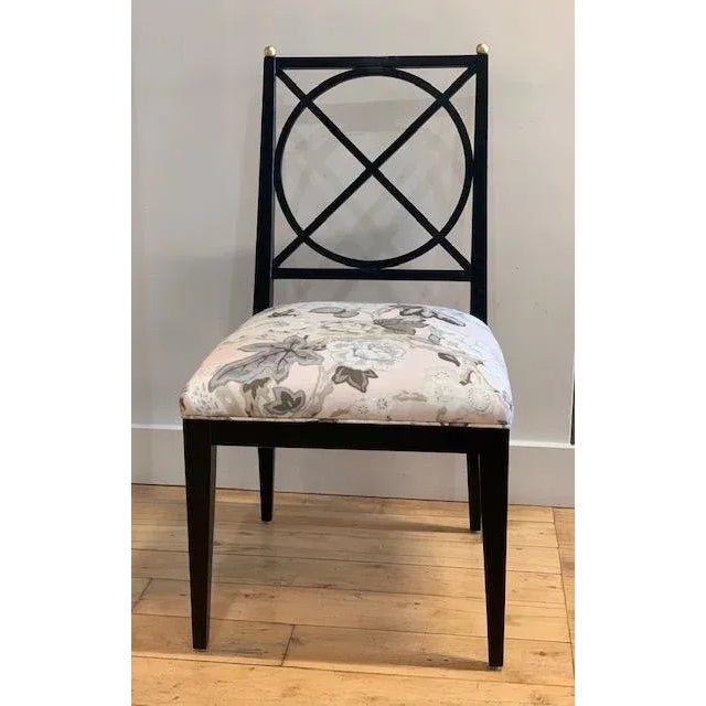 Wood Mary McDonald Alix Side Chair From Chaddock For Sale - Image 7 of 7