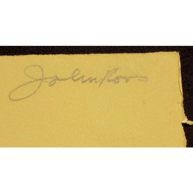 Contemporary 1970s John Ross "Bryce Fantasy" Signed Numbered Collagraph Art Utah Landscape Diptych - 2 Pieces For Sale - Image 3 of 8