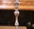 Metal Pair of French Rococo Style Silver Plated Three-Light Candelabras For Sale - Image 7 of 13