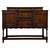 Antique Early 20th Century English Jacobean Oak Sideboard For Sale - Image 13 of 13