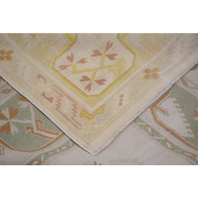 Vintage Turkish Anatolian Hand Knotted Wool Rug, 6'5''x9'1'' For Sale In New York - Image 6 of 6