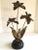 1960s Brass Flower Sculpture on Composition Base For Sale In New York - Image 6 of 10