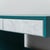 Teal-Colored Wooden Desk with White Drawers, 1970s For Sale - Image 4 of 11