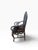 Vintage Chinese Hardwood Armchair With Mother-of-Pearl Inlay and Carved Longevity Motifs For Sale - Image 9 of 15