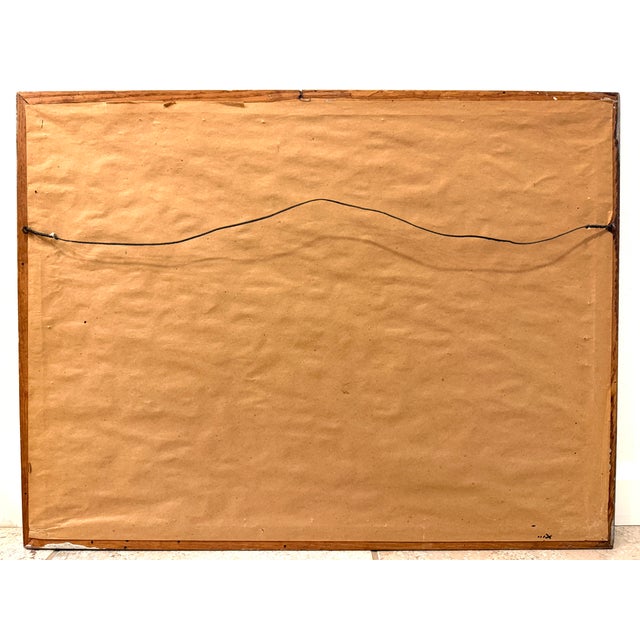 1970s Florence Sinclair Mahdavi Impressionist Coastal Scene Watercolor Painting For Sale In Los Angeles - Image 6 of 9