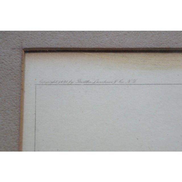 2 Antique George William Bohde Oystermans Home Green to the Very Doors Etchings For Sale - Image 4 of 16