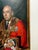 Scarlet Signed Bernard Hailstone Dated 1957 Mayor of Maidstone British Civic Oil Portrait Scarlet Red Robes For Sale - Image 8 of 18