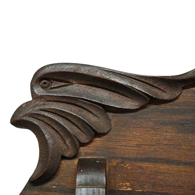 R. J. Horner & Co. Horner Inspired Arts & Crafts 2-Door 2-Drawer Oak Bookcase C1920 For Sale - Image 4 of 13