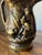 Antique Bronze Heavy Pitcher/Carafe Peasant Scene/Design Sculpted, Embossed For Sale - Image 10 of 12