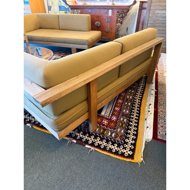 Henry Hall + Andrei Munteanu for Tribù Pure Collection Outdoor Sofa, Linen Sunset For Sale - Image 10 of 13