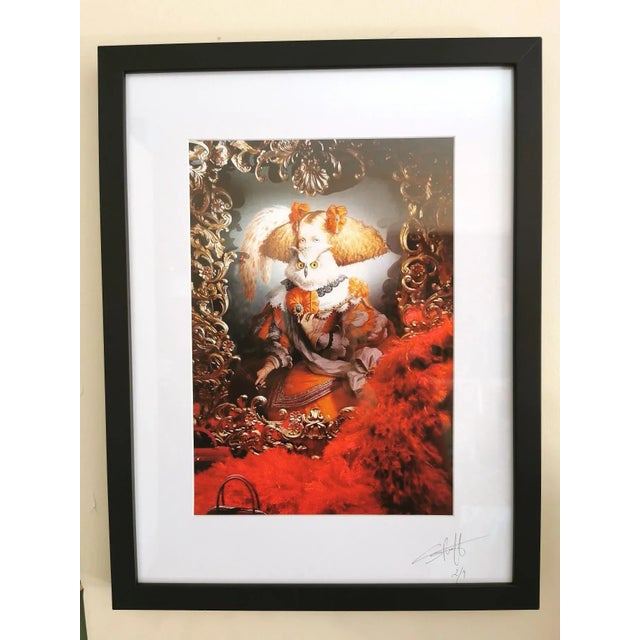 Photography " Cinderella " - Sylvain Ruffier As night falls, as the feathers change into boas, Cinderella's metamorphosis...