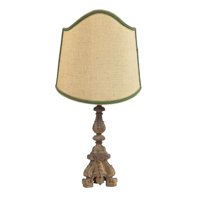 18th Century D. José Floor Lamp in Wood For Sale