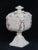 Westmoreland Milk Glass Beaded Edge Square Grape Pedestal Candy Bowl For Sale - Image 11 of 11