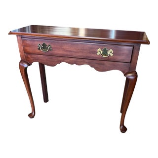 Late 20th Century Henkel Harris Sofa Table For Sale