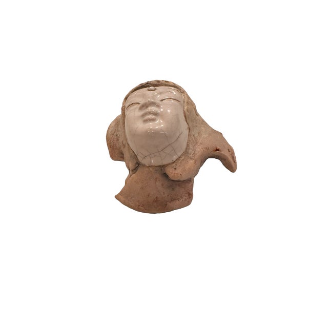 Late 20th Century “Replicants” Ceramic Buddha Fragment by r.l. Skelton For Sale - Image 4 of 6