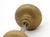 Pair of Antique BHS Emblematic Brass Door Knobs For Sale - Image 6 of 6