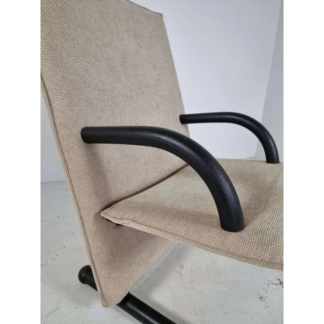 Italian T-Line Armchair by Burkhard Vogtherr for Arflex, 1980s For Sale - Image 10 of 11